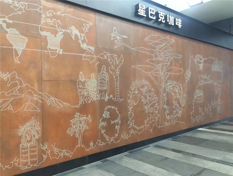 福绵耐候钢幕墙